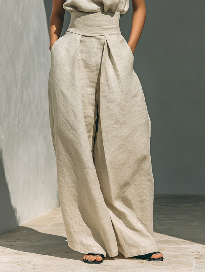 Maria - tanktop en wijde broek