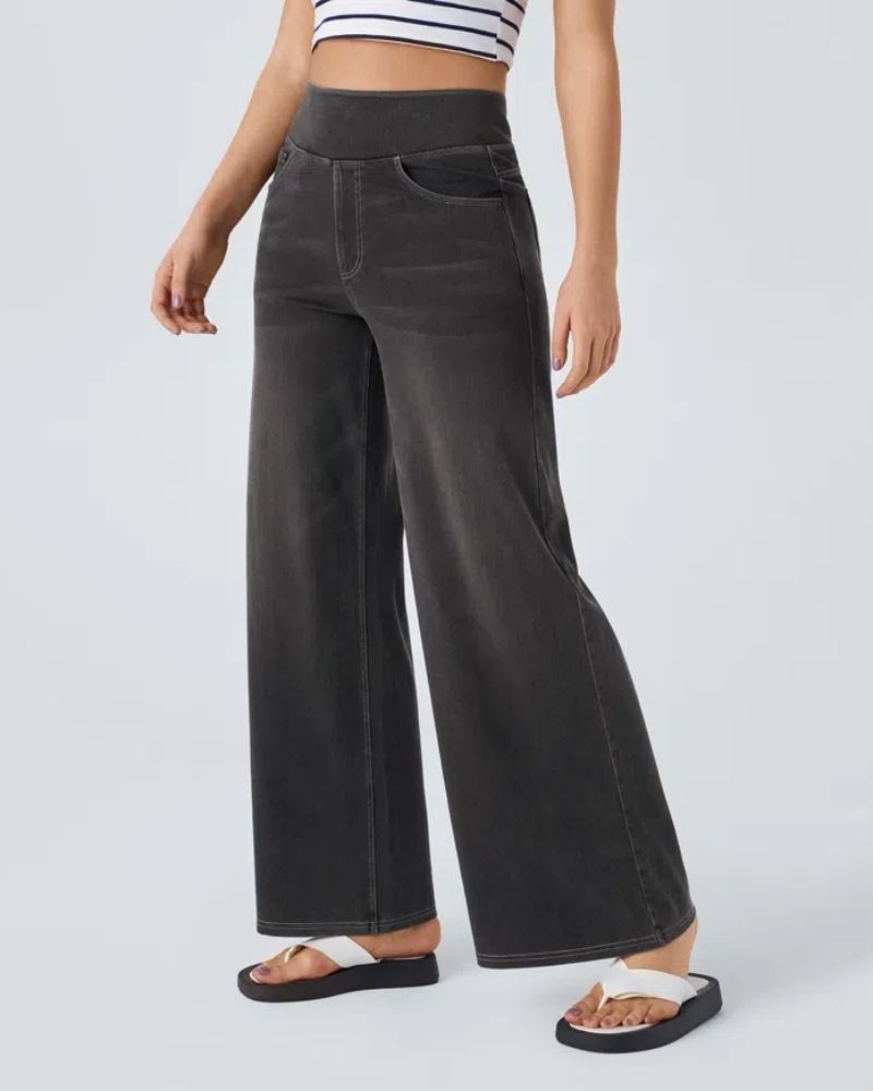 Ainsley - Comfortabele Wijde Jeans