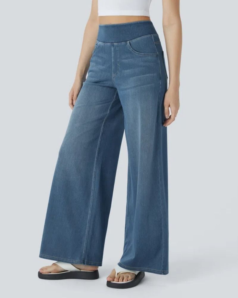 Ainsley - Comfortabele Wijde Jeans