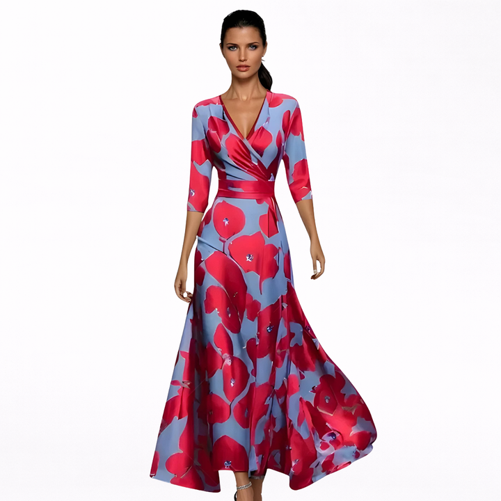 Emilia | Maxi Bloemenjurk Elegant