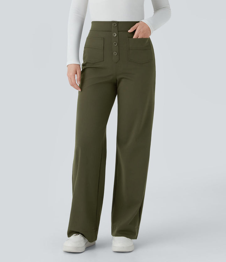 Jade - Comfortabele Elastische Broeken