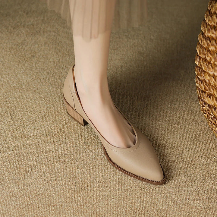 Michela | Elegante Mid-Hak Schoenen