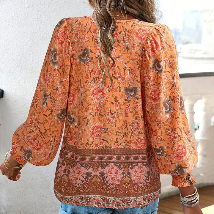 ANIKA I STIJLVOL BLOEMENBLOUSE