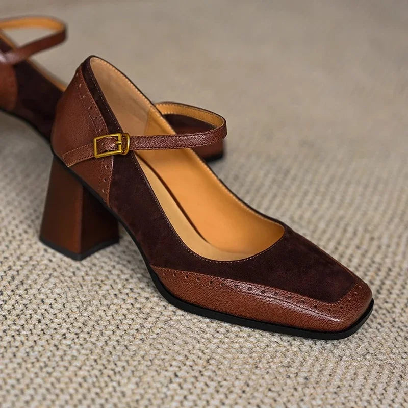 Ellie | Klassieke Leren Pumps