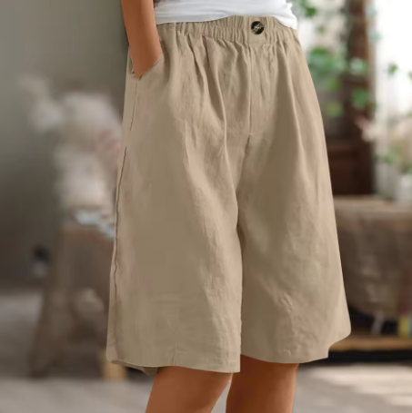 Frances - Comfortabele Katoenen Shorts