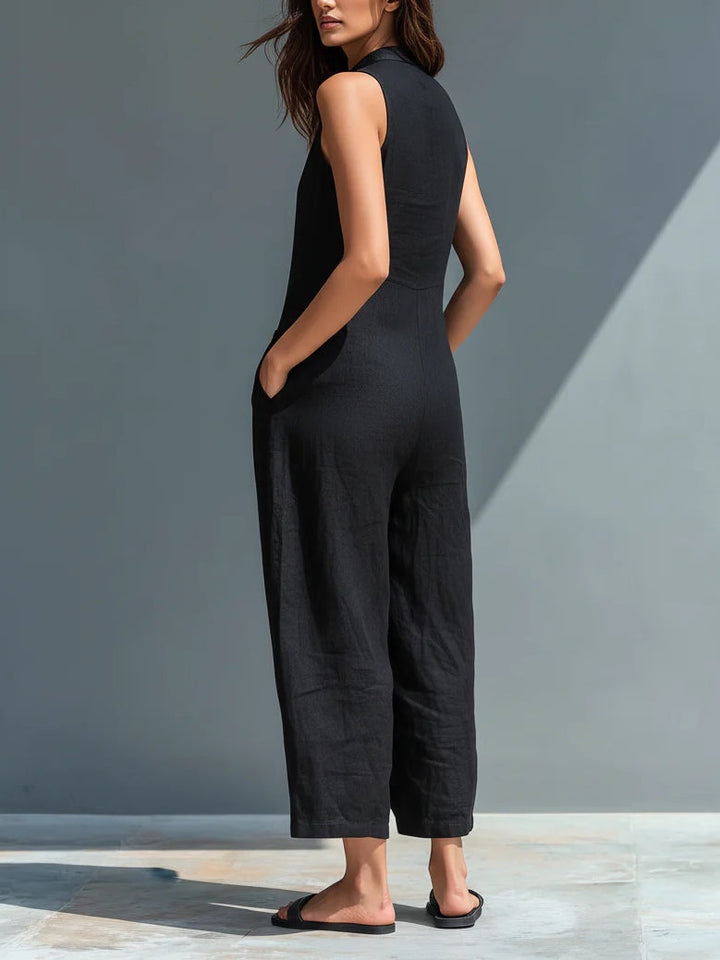 Lotte™ || Mouwloze Minimalistische Jumpsuit