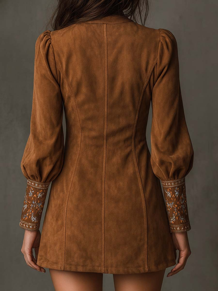 Sahara | Mini vintage jurk