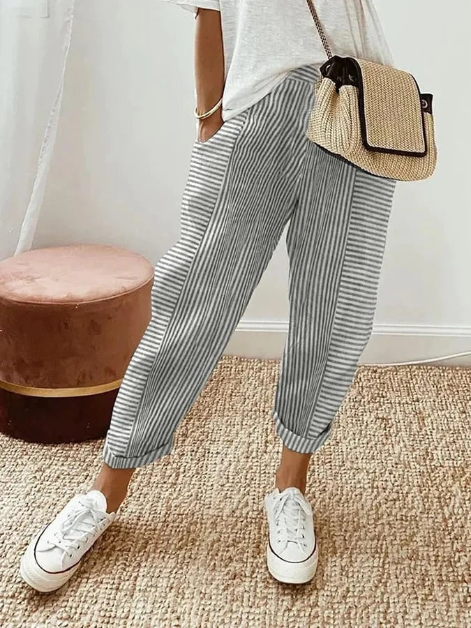 Maria - Gestreepte Maria Broek
